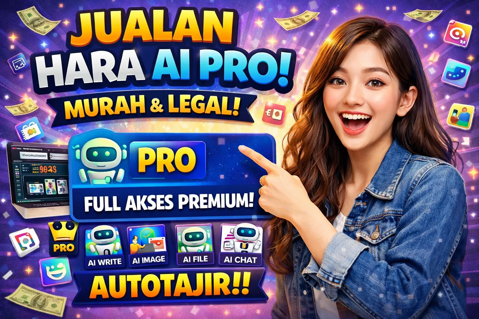 Hara AI (Bayar Sekali, Akses Selamanya)